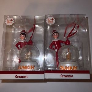 2023 Dunkin’ Donuts elf ornaments